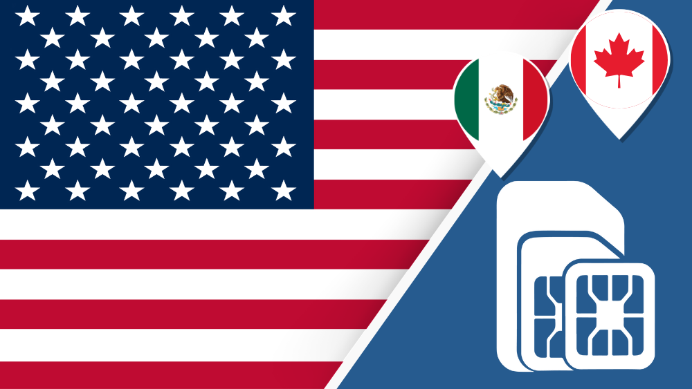 Carte SIM Amérique du Nord