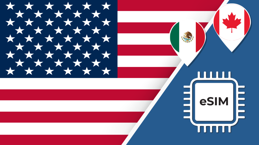 eSIM für Nordamerika