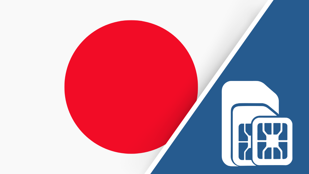 Prepaid-Reise-SIM-Karte für Japan