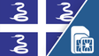 Martinique SIM card – Travel connectivity for Martinique. Image featuring the Martinique flag and a SIM card icon.